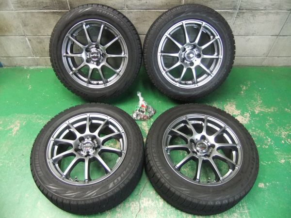 美品！深溝 シュナイダー ATECH ブリヂストン REVO GZ 205/55R16