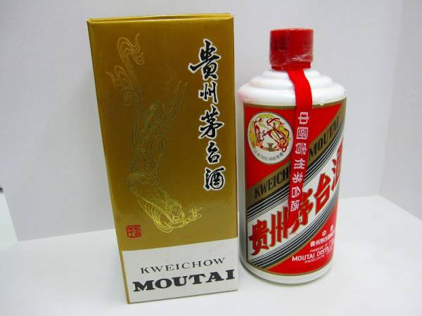 希少 MOUTAI マオタイ 貴州茅台 中国古酒 500ml 酒 箱付 1996年 紹興酒
