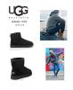 即納【新品】UGG　メンズクラシックミニ　ブラック　US10