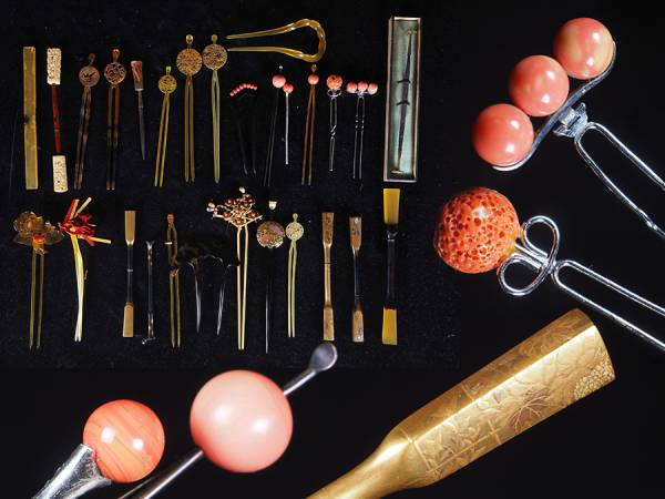 yt95 かんざし 簪 まとめて/検 簪 髪飾り 着物 鼈甲 玉珊瑚