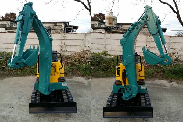クボタ KUBOTA ミニユンボ KH-007 ブレーカー 排土板 ゴムキャタ