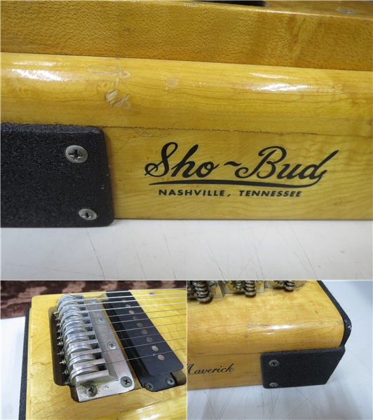 Maverick Pedal Sho-Bud Steel Guitar 0 1 2 String 3ペダル E9th 10弦 Bud