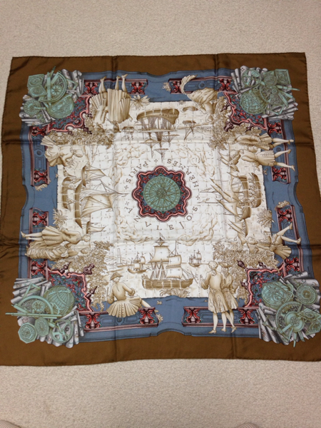 ☆HERMESエルメス カレ☆大判スカーフ☆美品☆