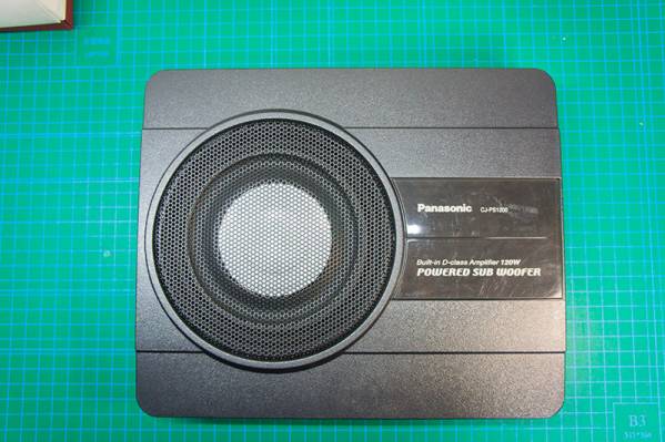 Panasonic CJ-PS1200 アンプ内蔵ウーファー スピーカー付(ウーハー