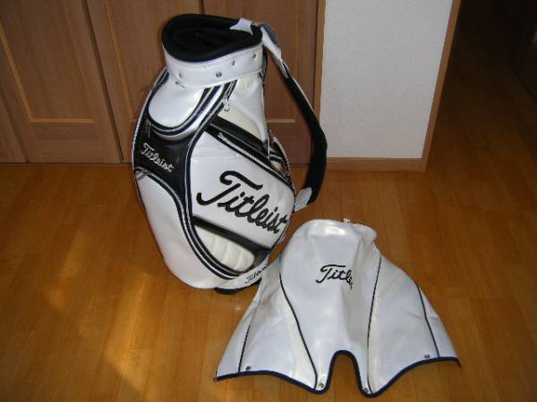 タイトリスト　ホワイトレザー　中古美品