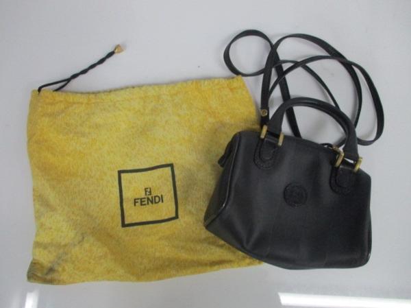 FENDI フェンディ ミニ2wayショルダーバッグ ブラック