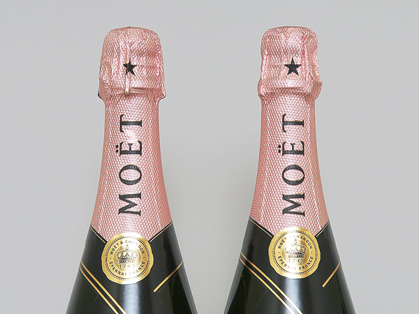 ④MOET&CHANDON モエ・エ・ シャンドン ロゼ 750ml×2本 箱付