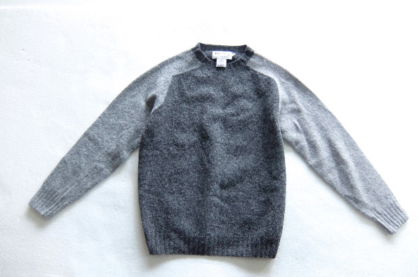 新宿伊勢丹購入・Harley of Scotland・ニットセーター・Lサイズ