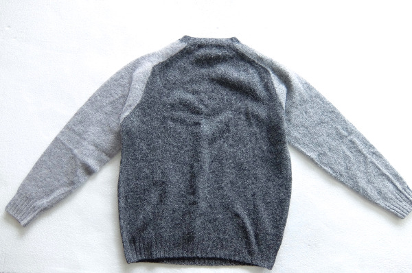 新宿伊勢丹購入・Harley of Scotland・ニットセーター・Lサイズ