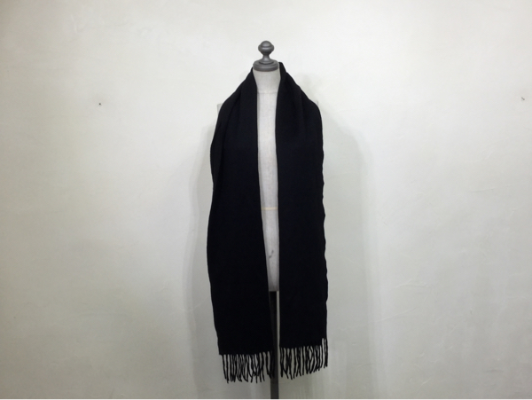 GIORGIO ARMANI ジョルジオ カシミヤ100%マフラー NM162