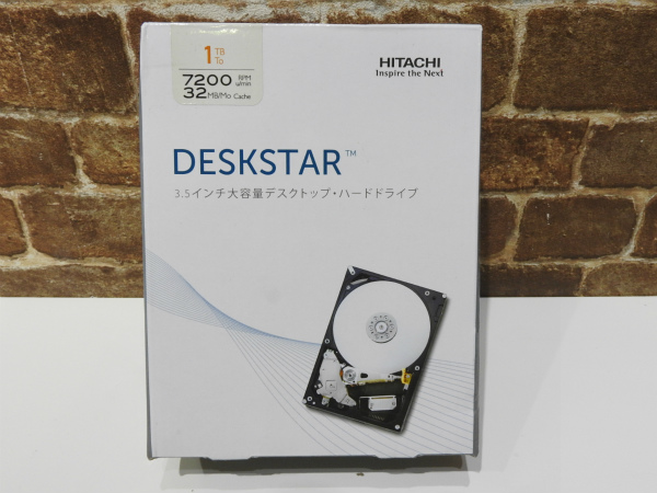 売切 未開封 日立 DESKSTAR 1TB 7200rpm 32M SATA2 HDD 100円～