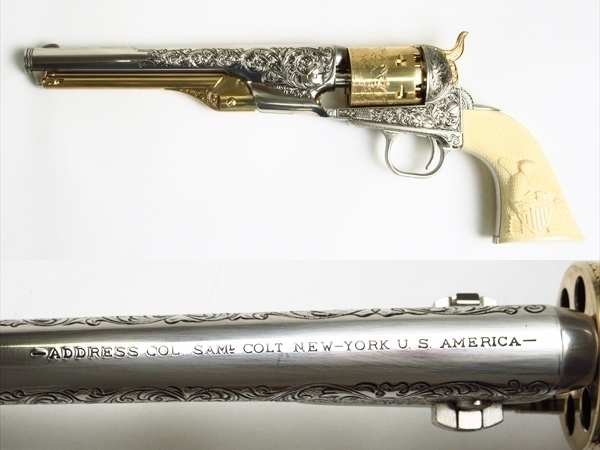CUSTER'S GENERAL フランクリンミント コルト カスター将軍 M1861 Navy