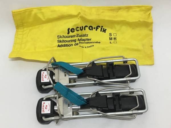 Secura-Fix スキー用バインディング 赤 Secura Fix セキュラフィックス