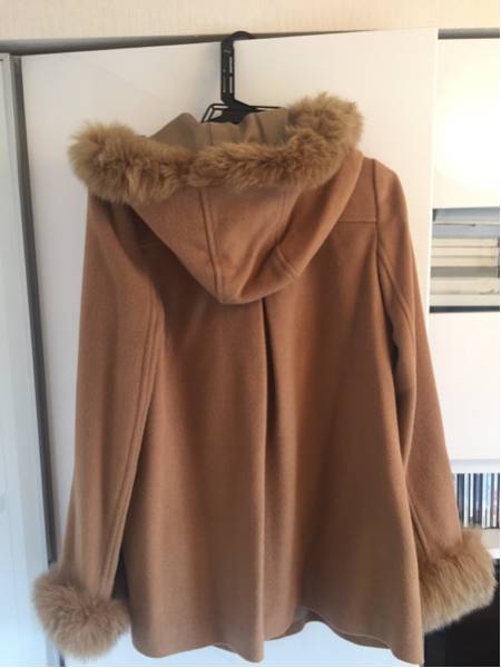 joias コート ハーフコート ファー ベージュ キャメル