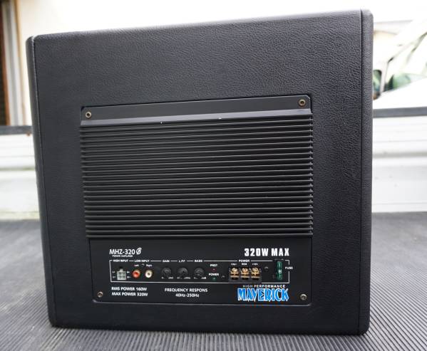 ロックフォード ROCKFORD P2 アンプ付き MAVERICK MHZ-320(ウーハー 