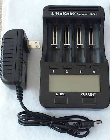 充電器　放電機能　容量測定　個別設定 Ni-MH／Lithium-ion