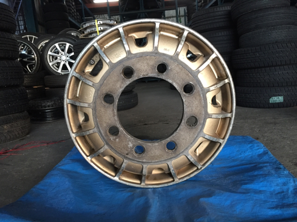 TOPY 大型トラック、バス用アルミホイール 22.5インチ 1本