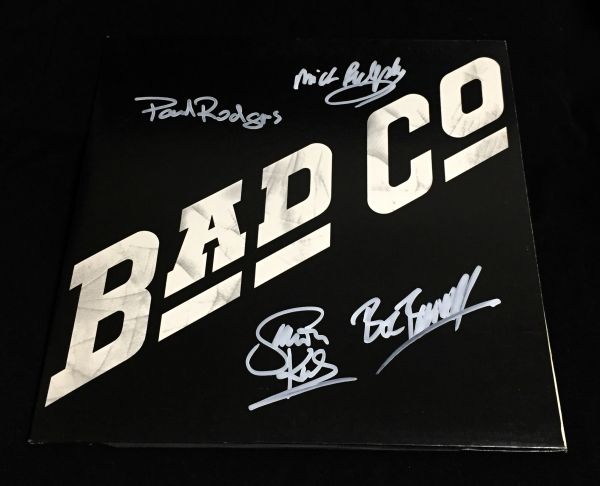 バッド•カンパニー　BAD COMPANY サイン入り　レコード バッド・カンパニー Bad Company 直筆サイン レコード Bad バッド