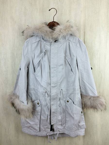 bonica dot◇コート/S/コットン/GRY コート ファッション 【公式通販】