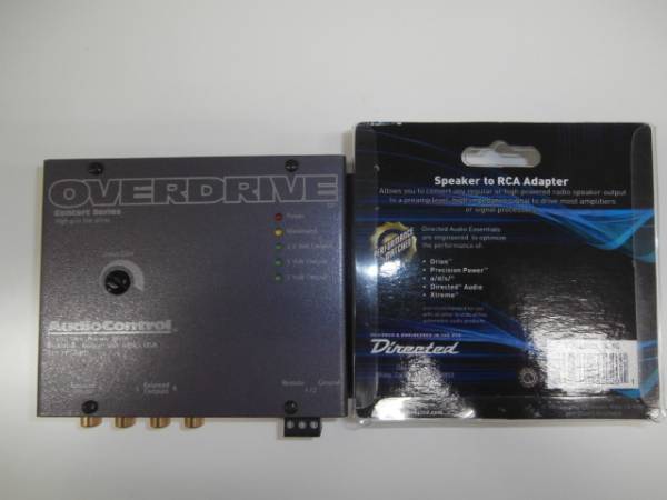 Audio Control OVER DRIVE ラインドライバー 美品 【公式通販】