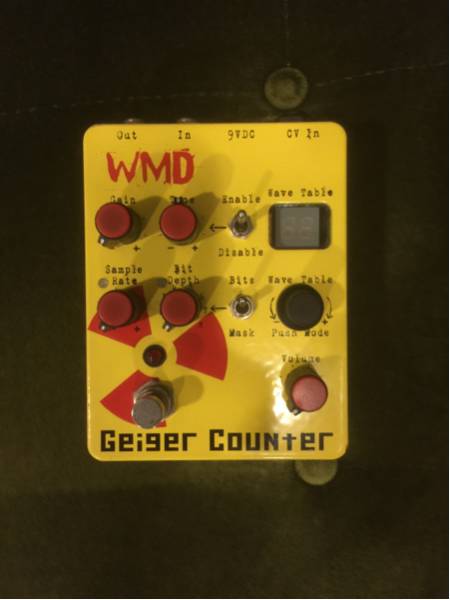 店舗限定先着特典 超美品！WMD Geiger Counter 【公式通販】