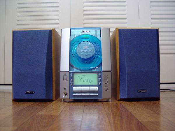 オーディオ機器 Victor ミニコンポ オートリバース