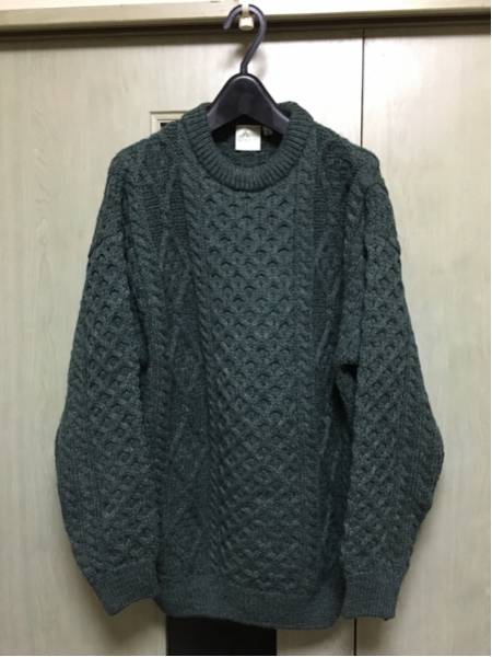 アイルランド製 フィッシャーマン ニット セーター vintage