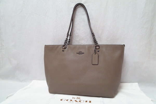 本物■未使用品■コーチ■レザーショルダーバッグ■6万■ttx3r