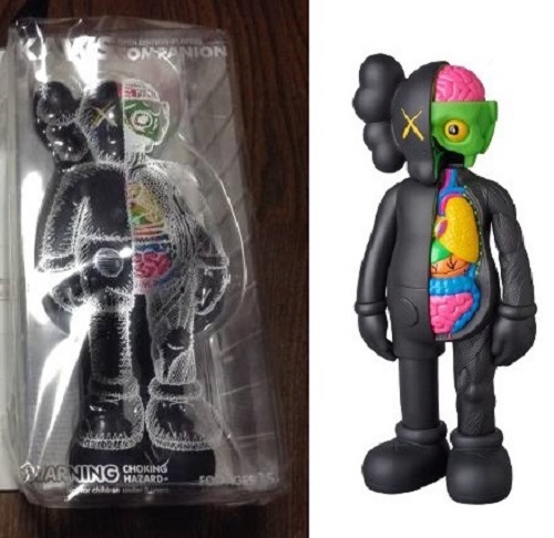 新品 KAWS COMPANION OPEN EDITION FLAYED Black Medicom Toy