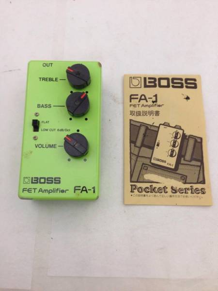 BOSS】FA-1 FET Amplifier 【ボス プリアンプ】 楽器、器材 エレキ