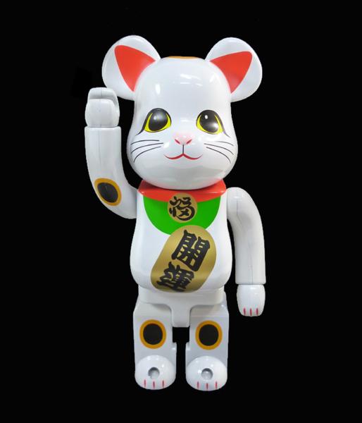 MEDICOM TOY 東京ソラマチ限定 BE@RBRICK 招き猫 白メッキ 400%