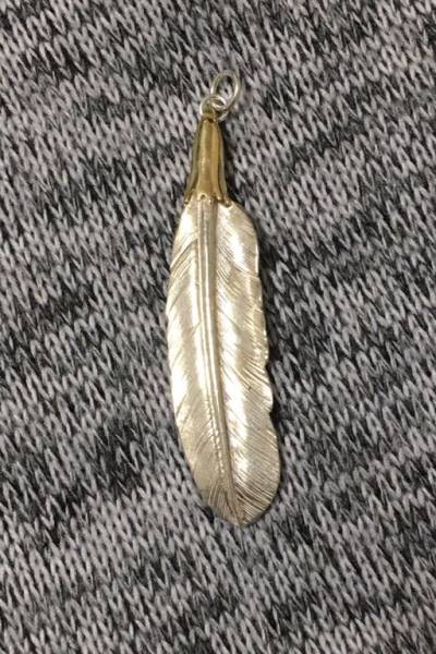 ☆LARRY SMITH/ラリースミス SV フェザーネックレス☆未使用品