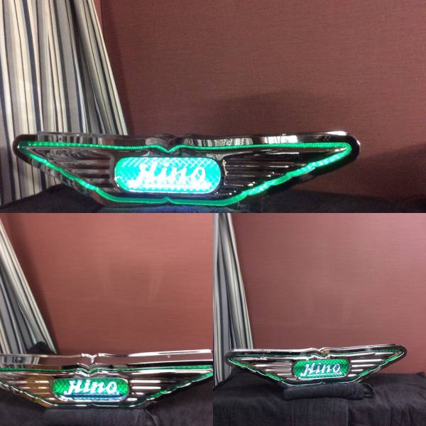 ヒノ大型バスマークフルプラスチック