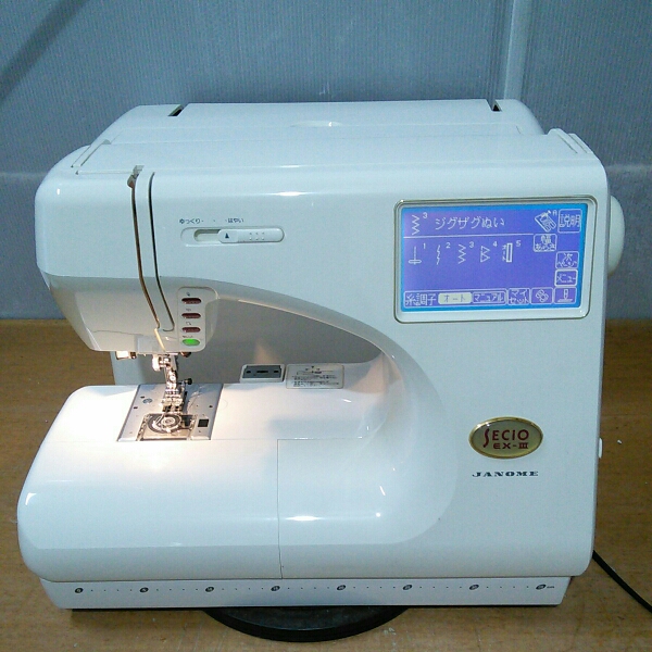 ジャノメミシン SECiO EX-Ⅲ 832型 ジャンク品管理1225