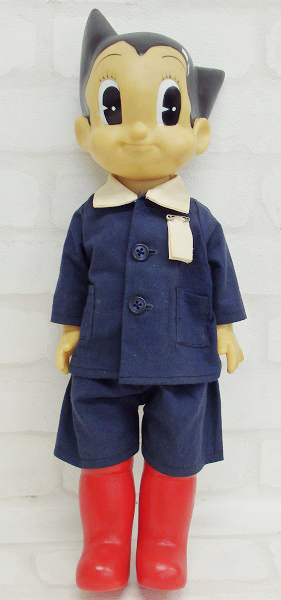 1A1579/ビリケン商会 鉄腕アトム学生服ソフビフィギュア 1997_1