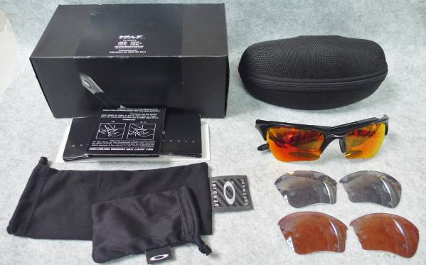 ★オークリーアイウェア　ハーフジャケット　サングラス☆美品