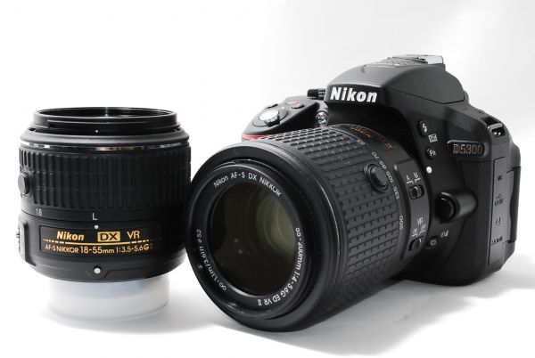 ☆新品級☆ Nikon ニコン D5300 ダブルズーム 付属品完備 保障有