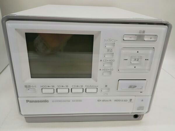 panasonic sx400 美品 Panasonic SDステレオシステム ミニコンポ SA
