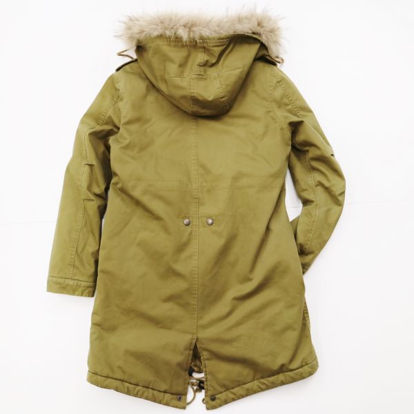 Magine マージン リアルファー 中綿 ライナー モッズコート 46