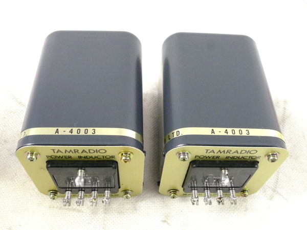 ジャンク TAMURA A-4004 チョーク トランス ペア セットS2196600