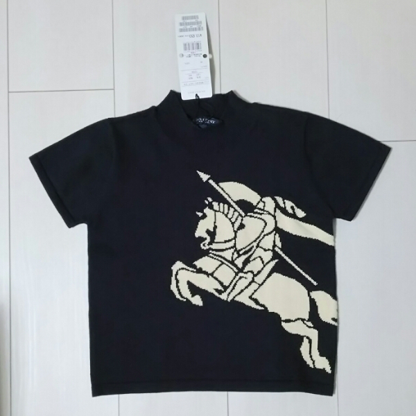新品！定価13650円バーバリーのニット 120☆セーターワンピース