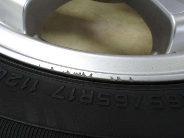 WEDSキーラーフィールド17インチスタッドレス付き4本セット KEELER
