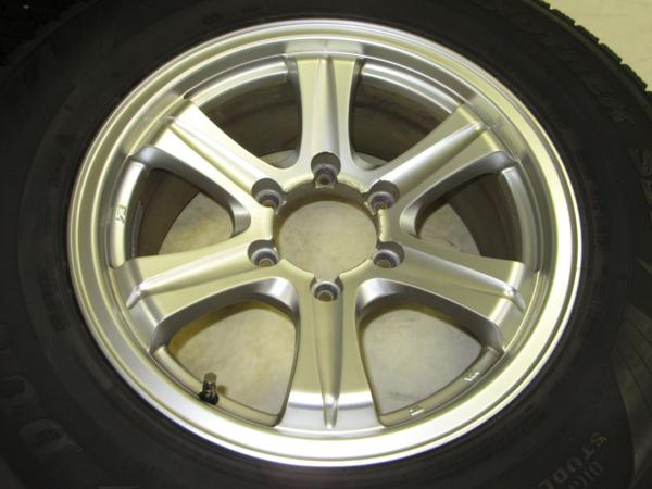 WEDSキーラーフィールド17インチスタッドレス付き4本セット KEELER