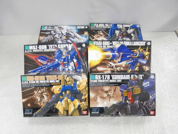 未組 HG Zガンダム.スーパーガンダム.ヘイズル改 等[梱0.2]