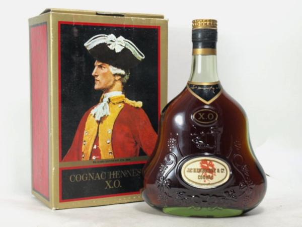 Hennessy　XO　COGNAC 未開封 JA's Hennessy ジャズヘネシー XO 旧ボトル 箱付☆AKA27278 未開栓