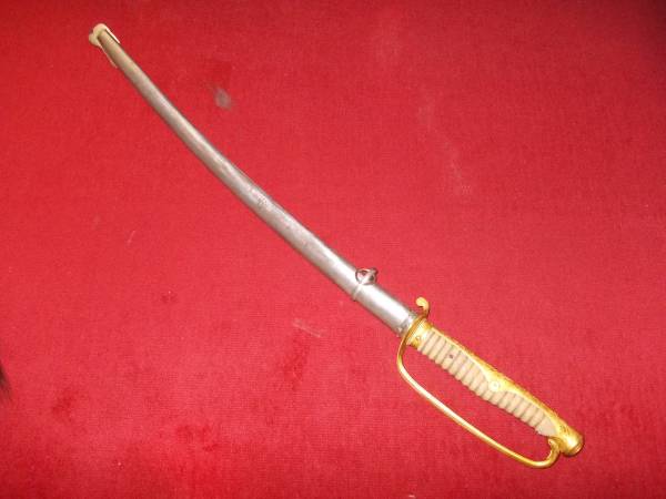 大日本帝国陸軍　佐官用サーベル拵え　模造刀入り