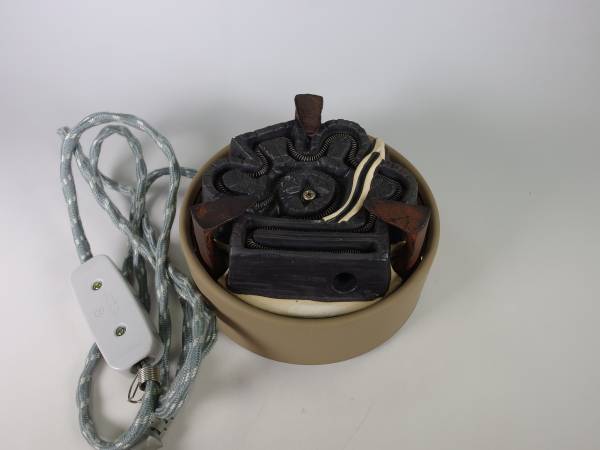 茶道具 電熱器 風炉 野々田式 茶釜 唐銅朝鮮風炉釜(敬典造) 野々田電熱 