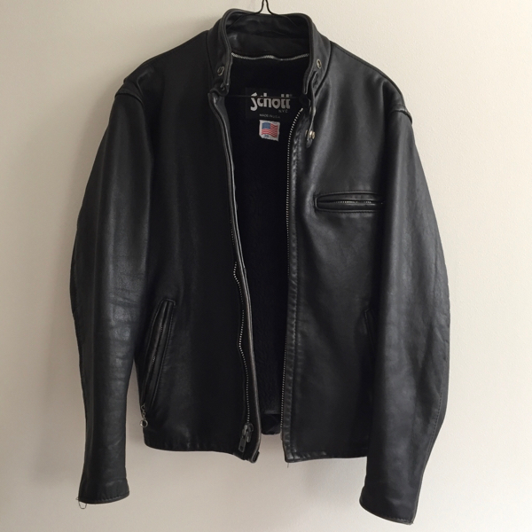 Schott ショット シングルライダース 36 裏ボアライナー付き ☆Schott