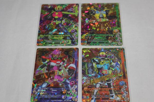 即★G2弾 LR エグゼイド ブレイブ レーザー ゲンム レベル3★4種