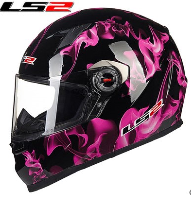 LS2 フルフェイスヘルメット FF358桜色L